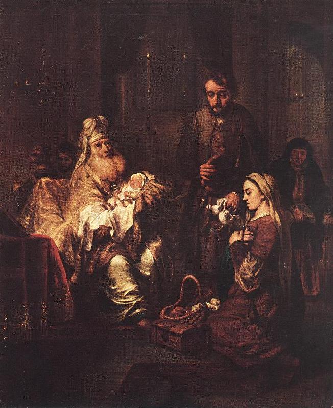 EECKHOUT, Gerbrand van den Presentation in the Temple fh oil painting picture